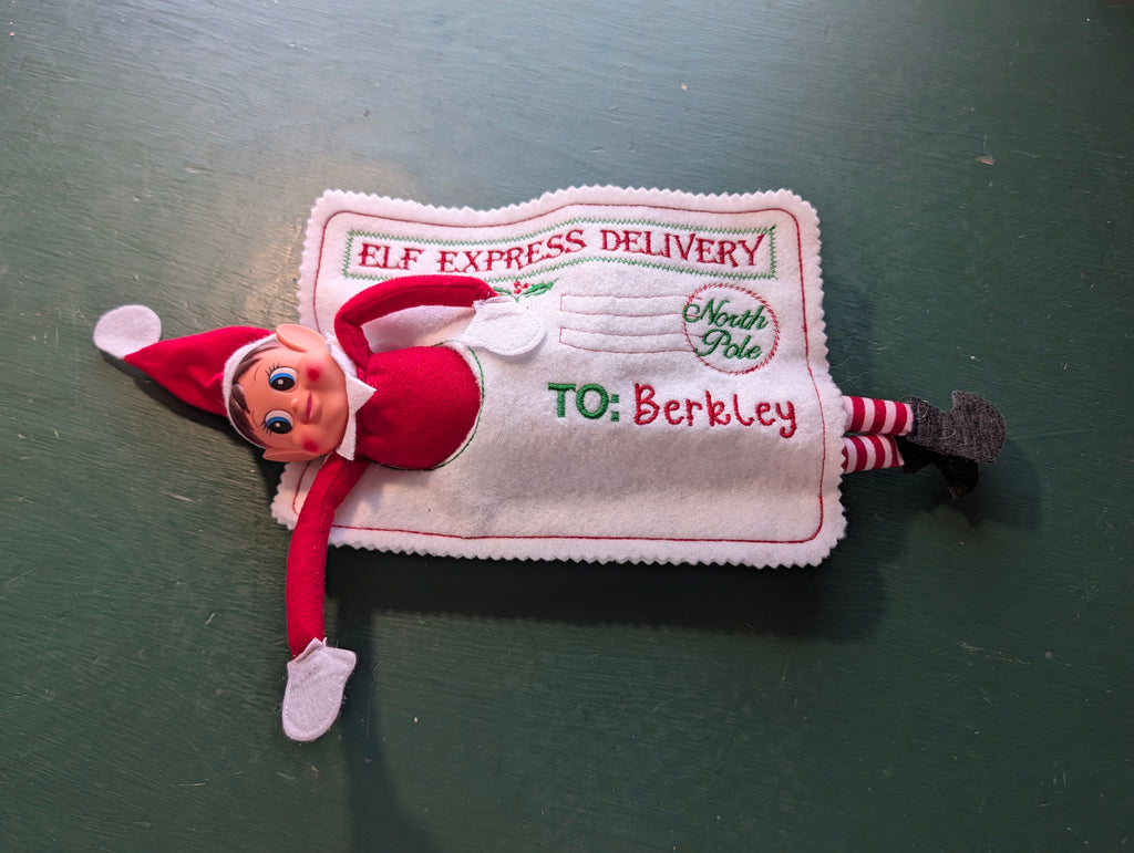 Christmas Elf Arrival Envelope – The Stranded Thread, LLC