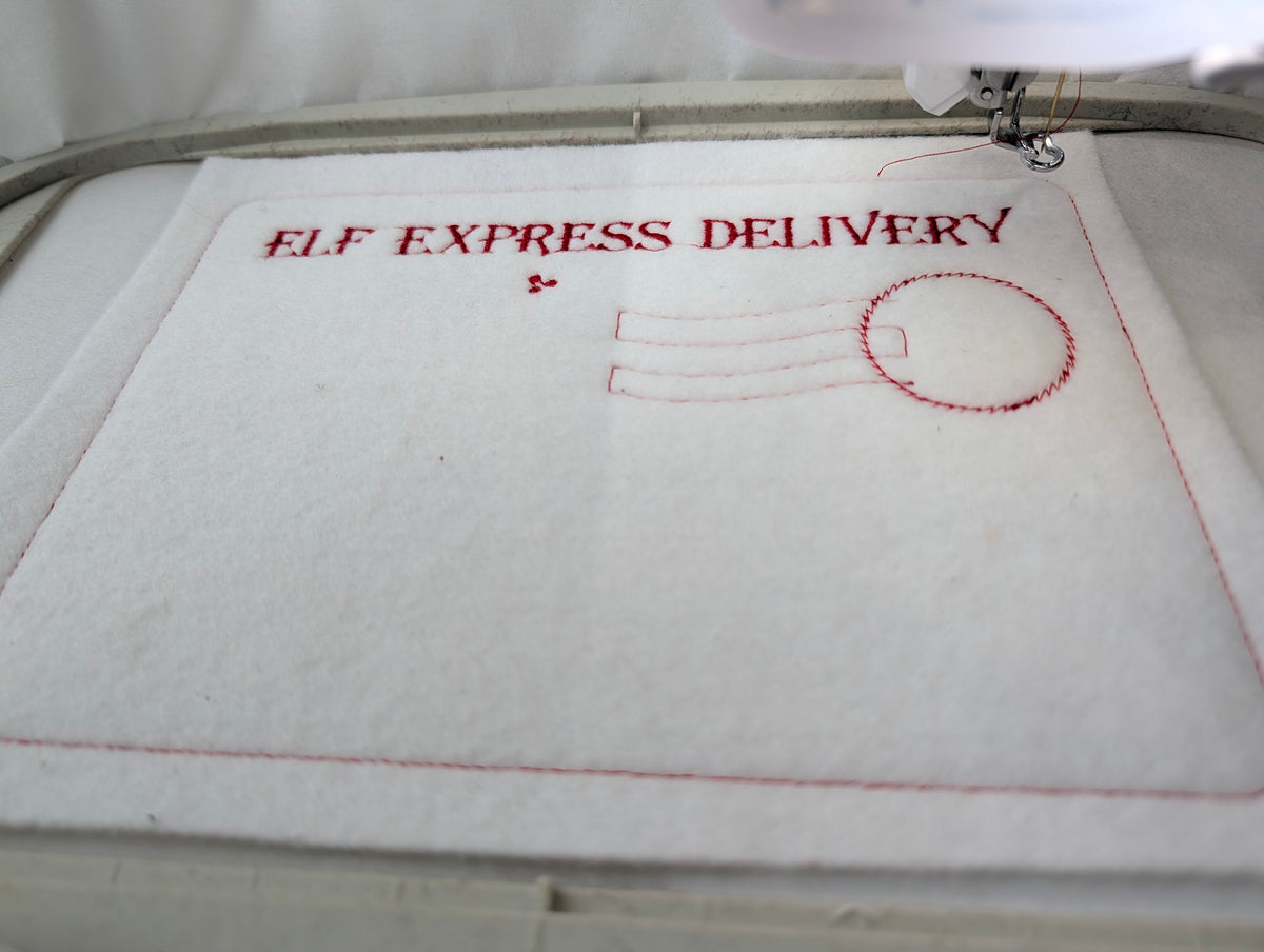 Christmas Elf Arrival Envelope