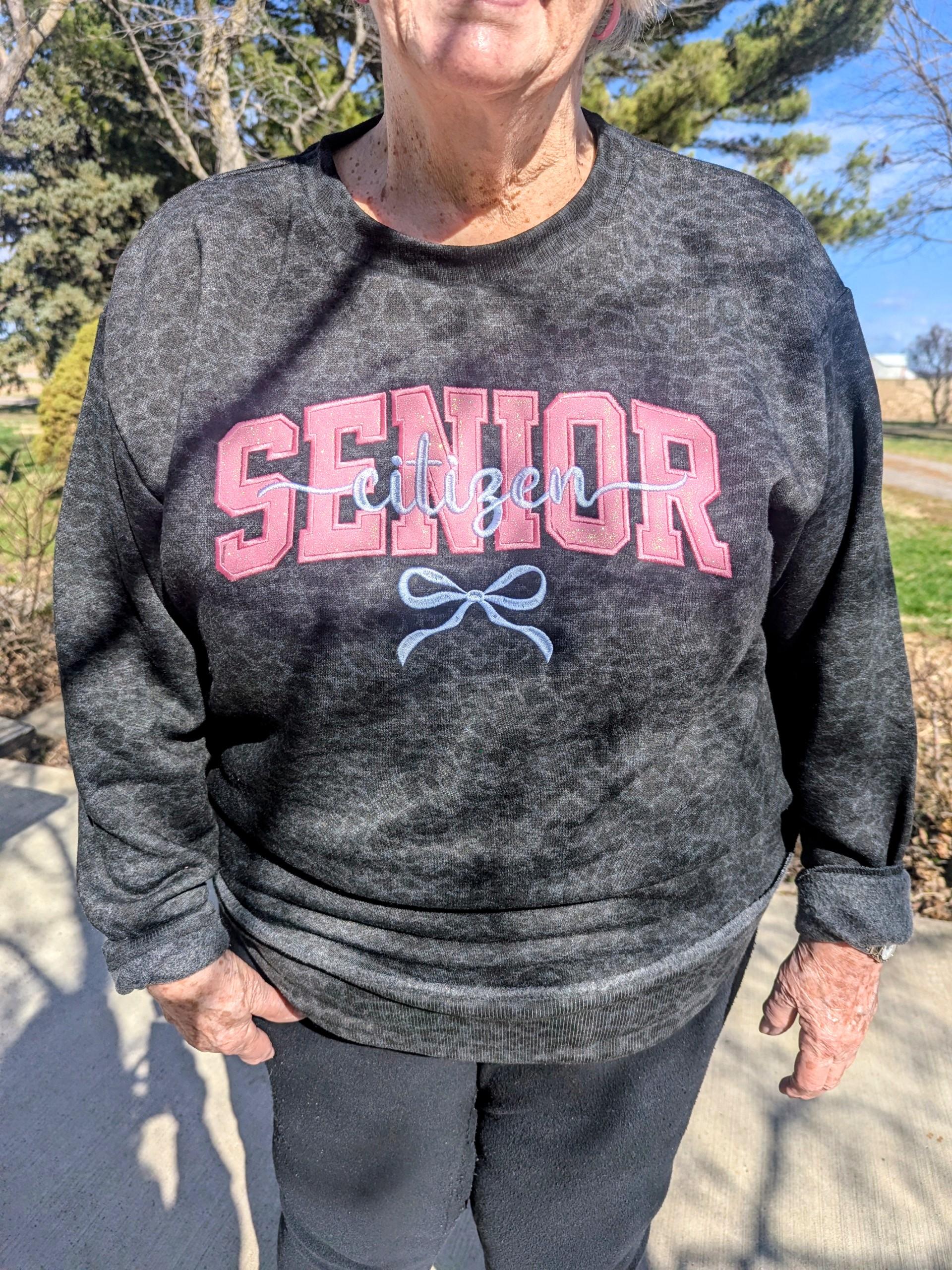 Senior Citizen crewneck