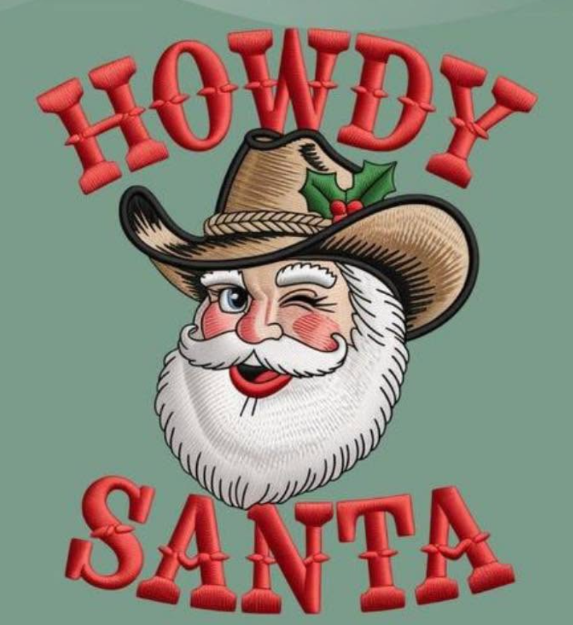 Holiday embroidered kitchen towels