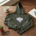 "Do It Scared" Ghost Embroidered Hoodie - Toddler/Youth/Adult